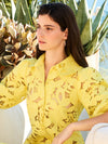 Monte Carlo Shirt Dress - Yellow (Size 8 Only)