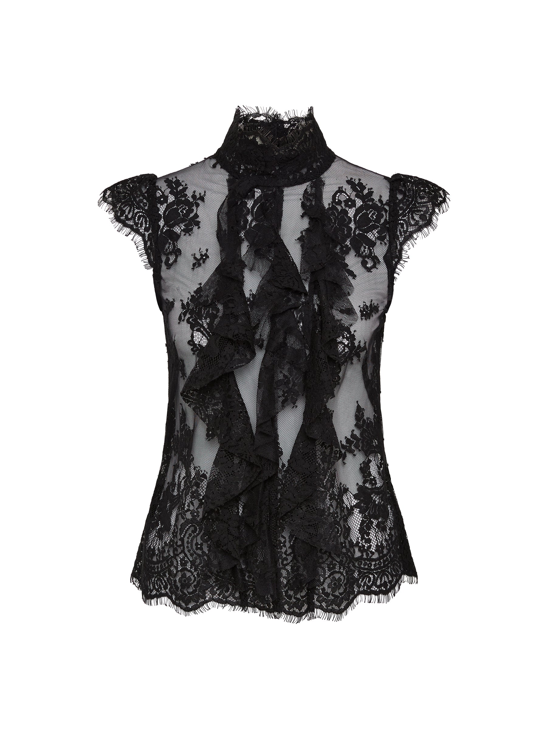 Antoinette Sleeveless Top - Black – MOSS & SPY