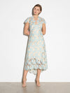 Belinda Dress - Blue/Ivory (Size 10 + 12 Only)
