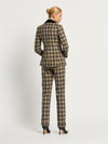 Blair Pleat Pant - Chocolate or Blue