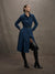 Blair Coat Dress - Chocolate or Blue