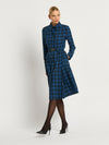 Blair Coat Dress - Chocolate or Blue