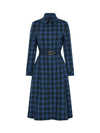 Blair Coat Dress - Chocolate or Blue