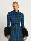 Blair Coat Dress - Chocolate or Blue