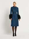 Blair Coat Dress - Chocolate or Blue