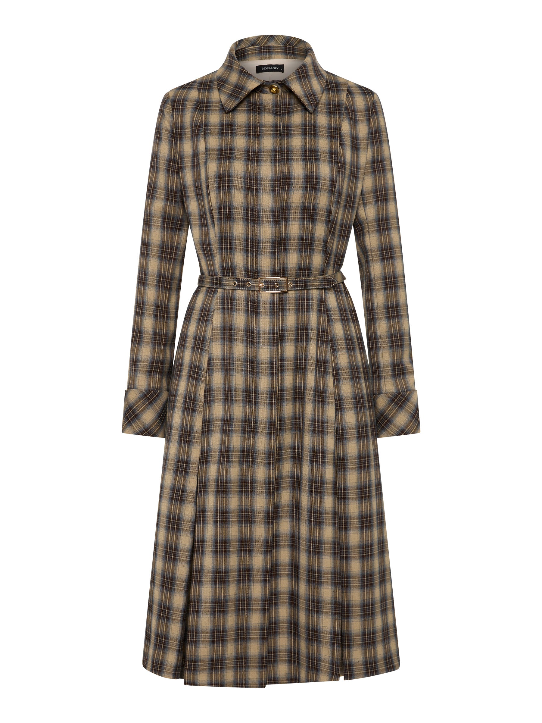 Blair Coat Dress - Chocolate or Blue