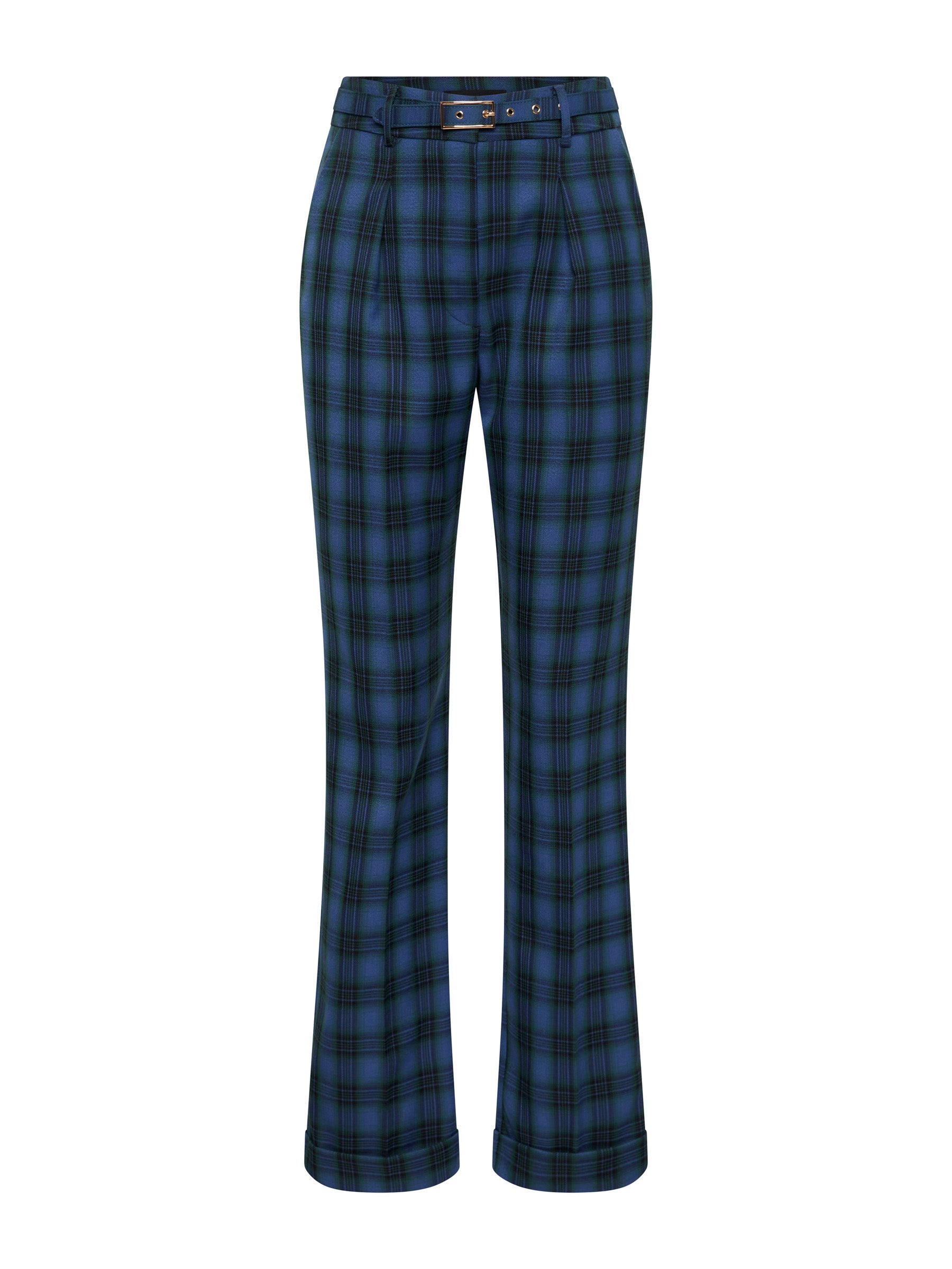 Blair Pleat Pant - Chocolate or Blue