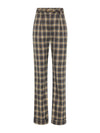 Blair Pleat Pant - Chocolate or Blue