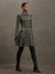 Blair Pleated Coat Dress -  Chocolate or Blue