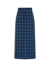 Blair Skirt - Chocolate or Blue