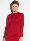 Brandy Dress - Deep Red