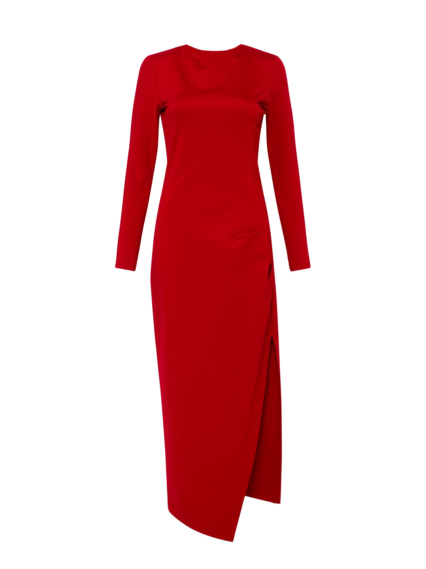 Brandy Dress - Deep Red