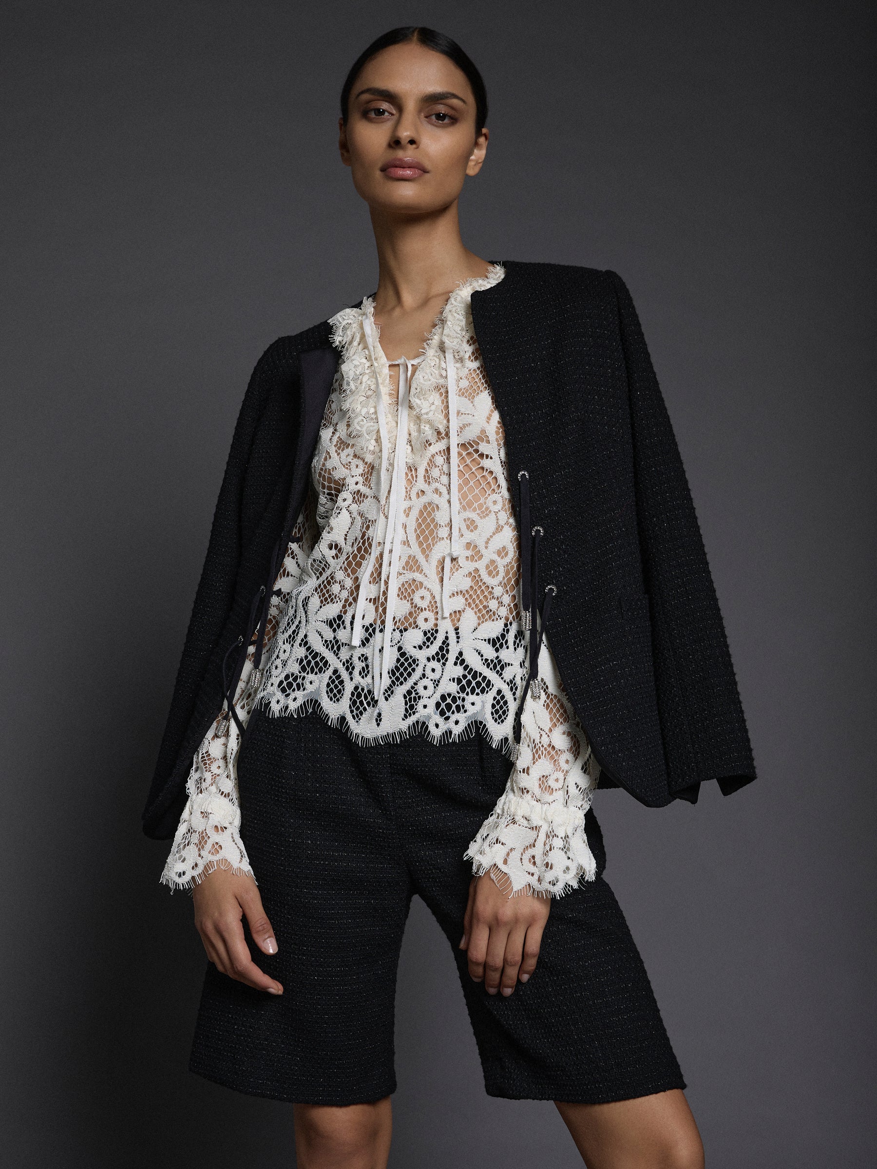 Chantel L/S Top - Ivory (Limited Sizes) – MOSS & SPY