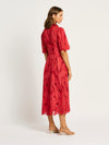 Chloe Shirt Dress - Red (Size 8 Only)