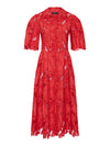 Chloe Shirt Dress - Red (Size 8 Only)