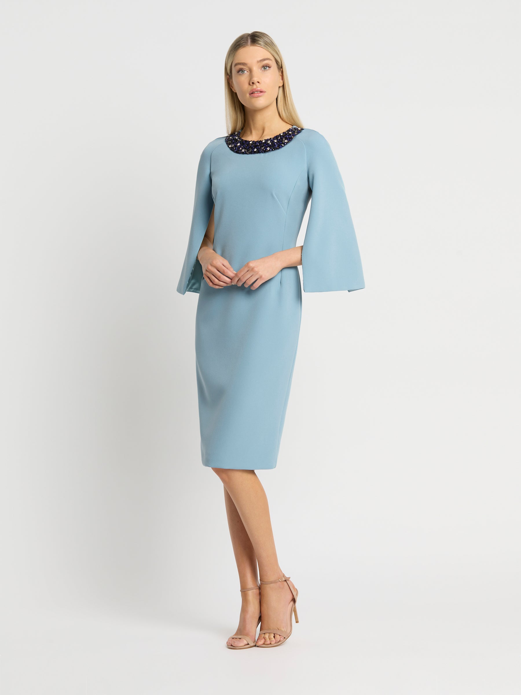 Christie Dress - Sky