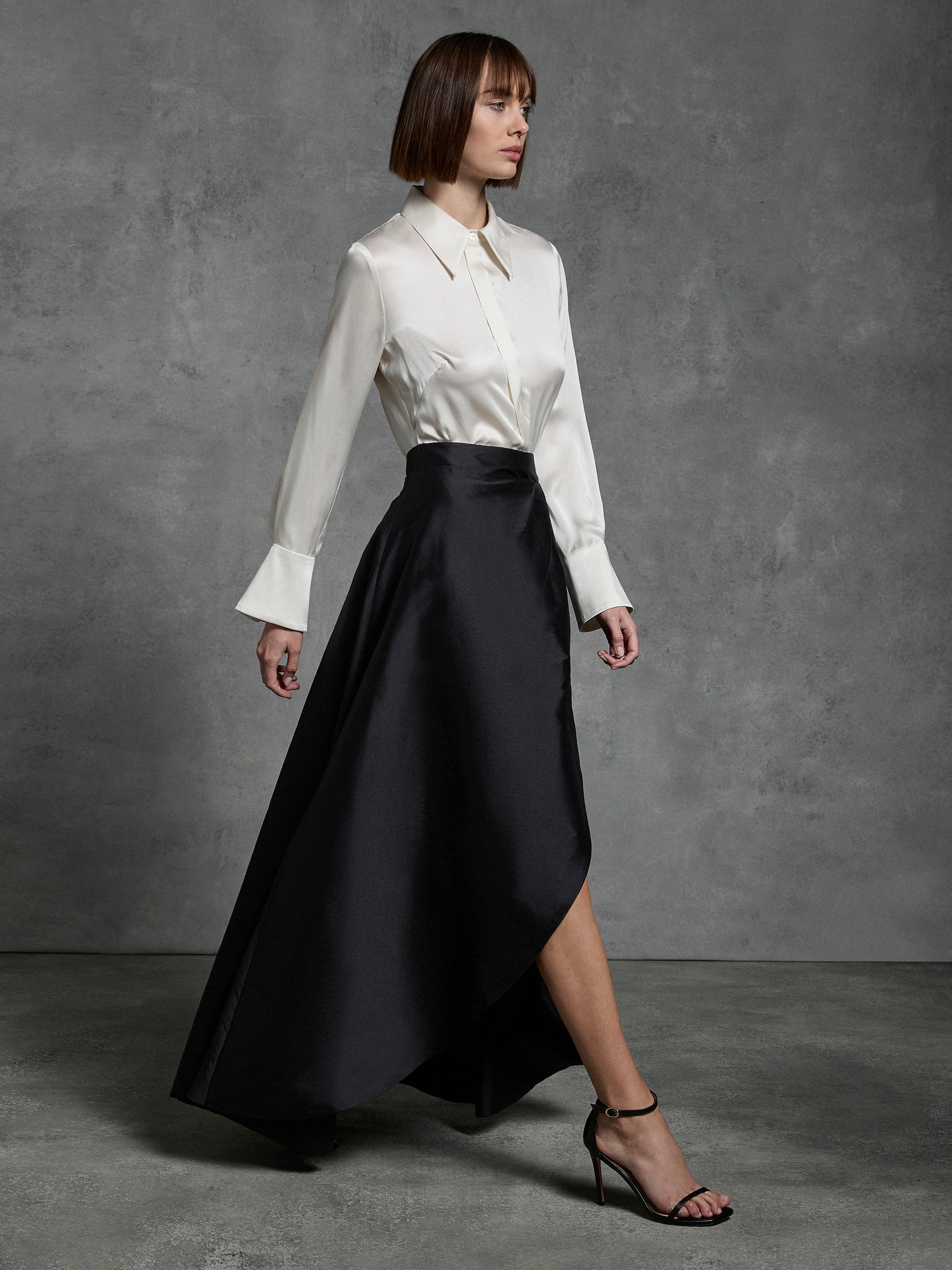 Long black formal skirt australia sales