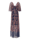 Desiree Gown - Violet-Pink (Size 8 + 12 Only)