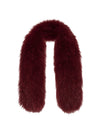 Fox Scarf - Burgundy