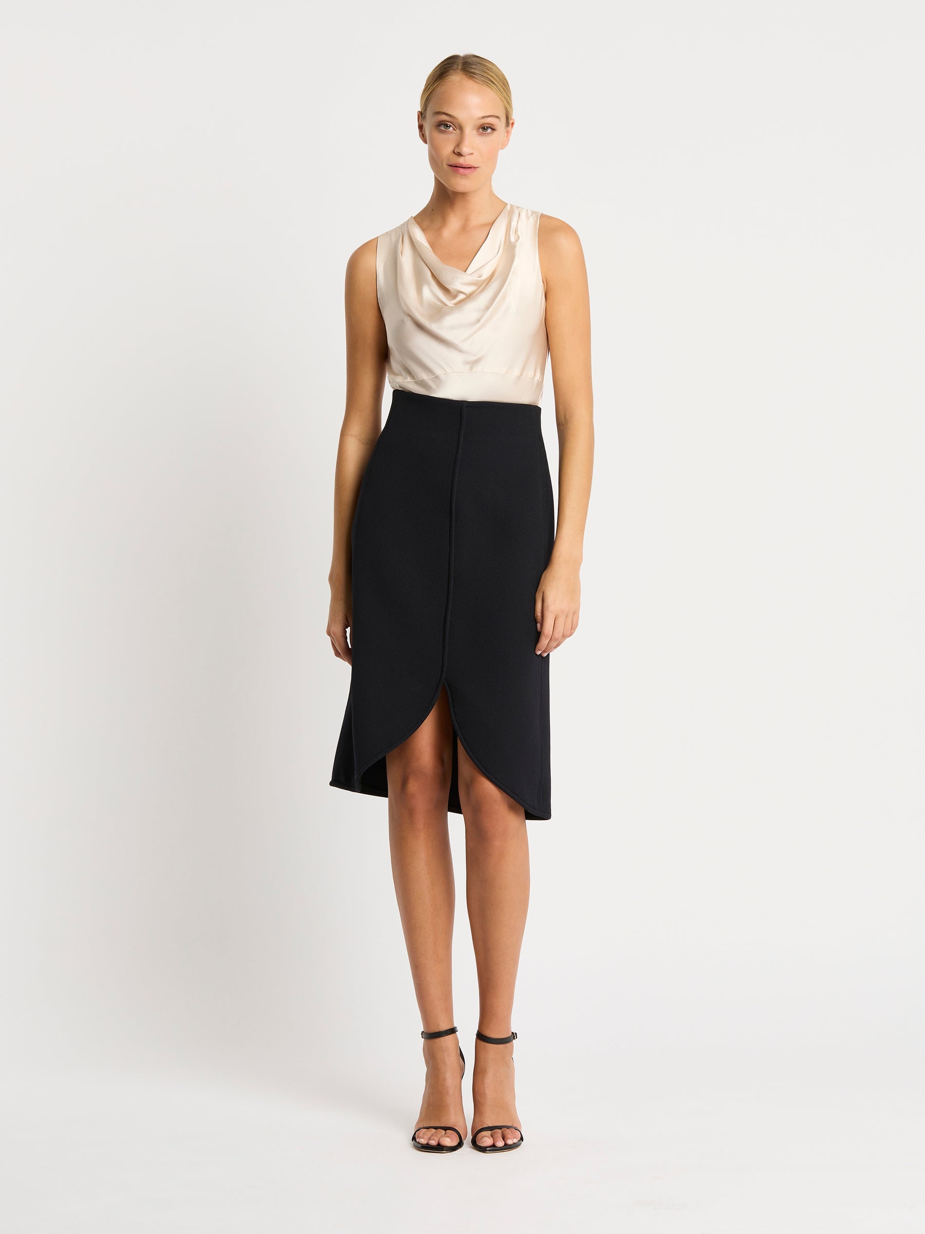 Candice Skirt - Ink (Size 14 Only)