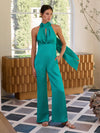 Kirsten Jumpsuit - Turquoise, Amber + Midnight