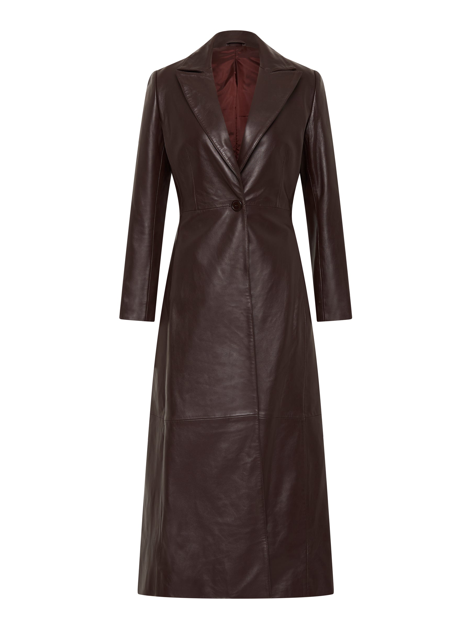 Leather Long Coat – MOSS & SPY