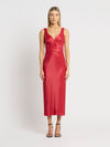 Maxime Dress- Strawberry Red