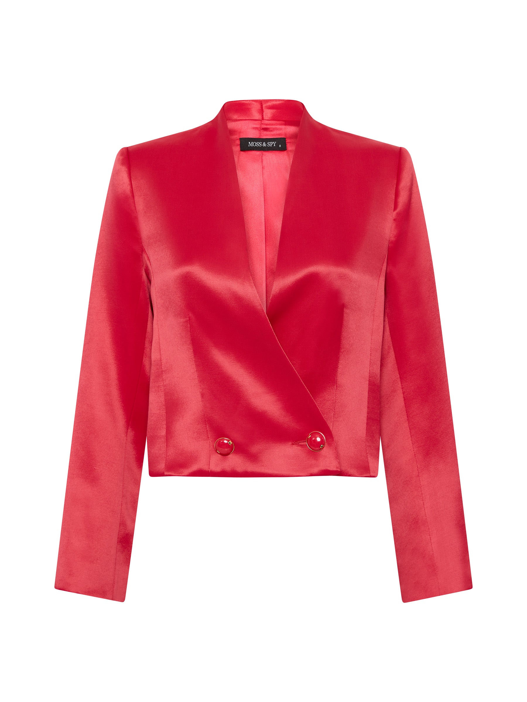 Maxime Jacket- Strawberry Red (Size 12 + 14 Only)