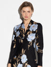 Midnight Flower L/S Dress (Size 8 + 16 Only)