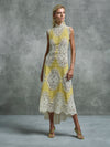 Mimosa A-Line - Yellow/Ivory (Size 14 + 16 Only)
