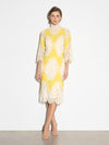Mimosa Dress - Yellow/Ivory (Size 14 + 16 Only)
