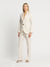 Monaco Blazer- Ivory/Gold