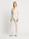 Monaco Pant - Ivory/Gold