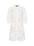 Monte Carlo Mini Shirt Dress - White (Size 10 Only)