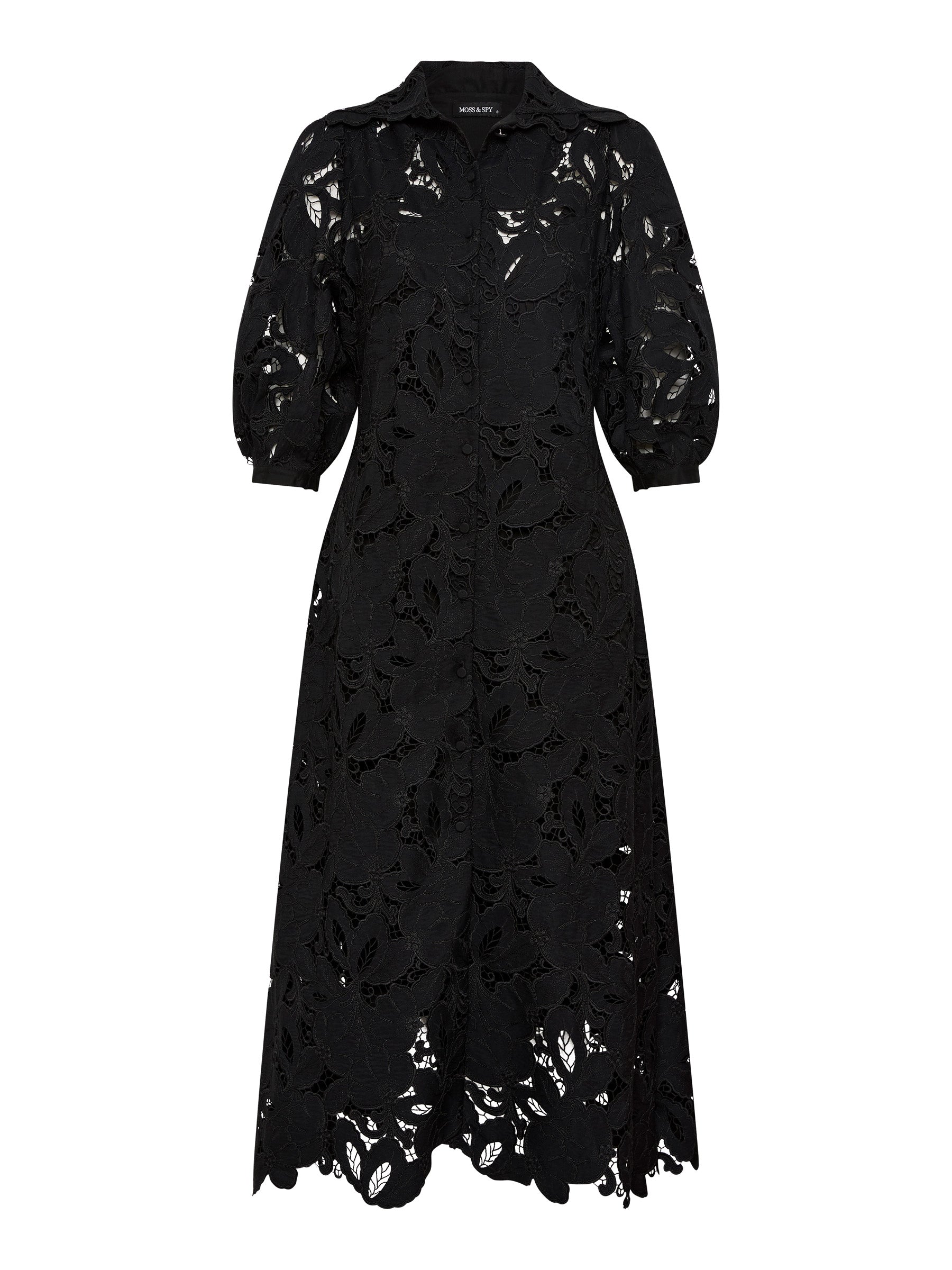 Monte Carlo Shirt Dress - Black