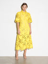 Monte Carlo Shirt Dress - Yellow (Size 8 Only)