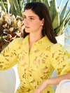 Monte Carlo Shirt Dress - Yellow