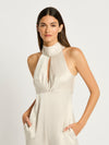 Rachel Jumpsuit - Chalk + Black
