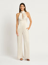 Rachel Jumpsuit - Chalk + Black