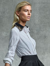 Roulette Shirt - White/Black (Size 14 Only)