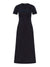 Signature Midi T-Dress - Navy + Grey Marle