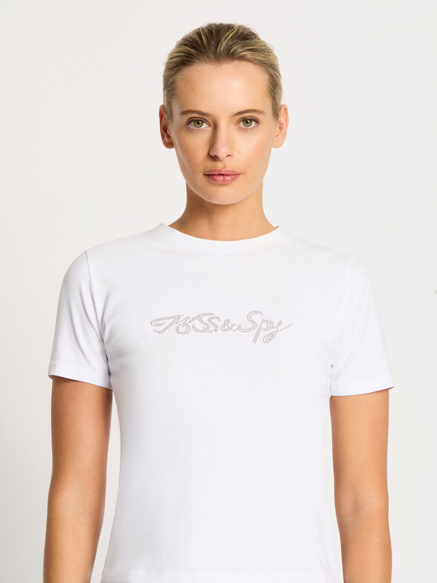 Signature Tee - White (Size 8 & 10 Only) – MOSS & SPY