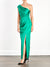 Muse Gown - Emerald + Black (Size 8 & 10 Only)