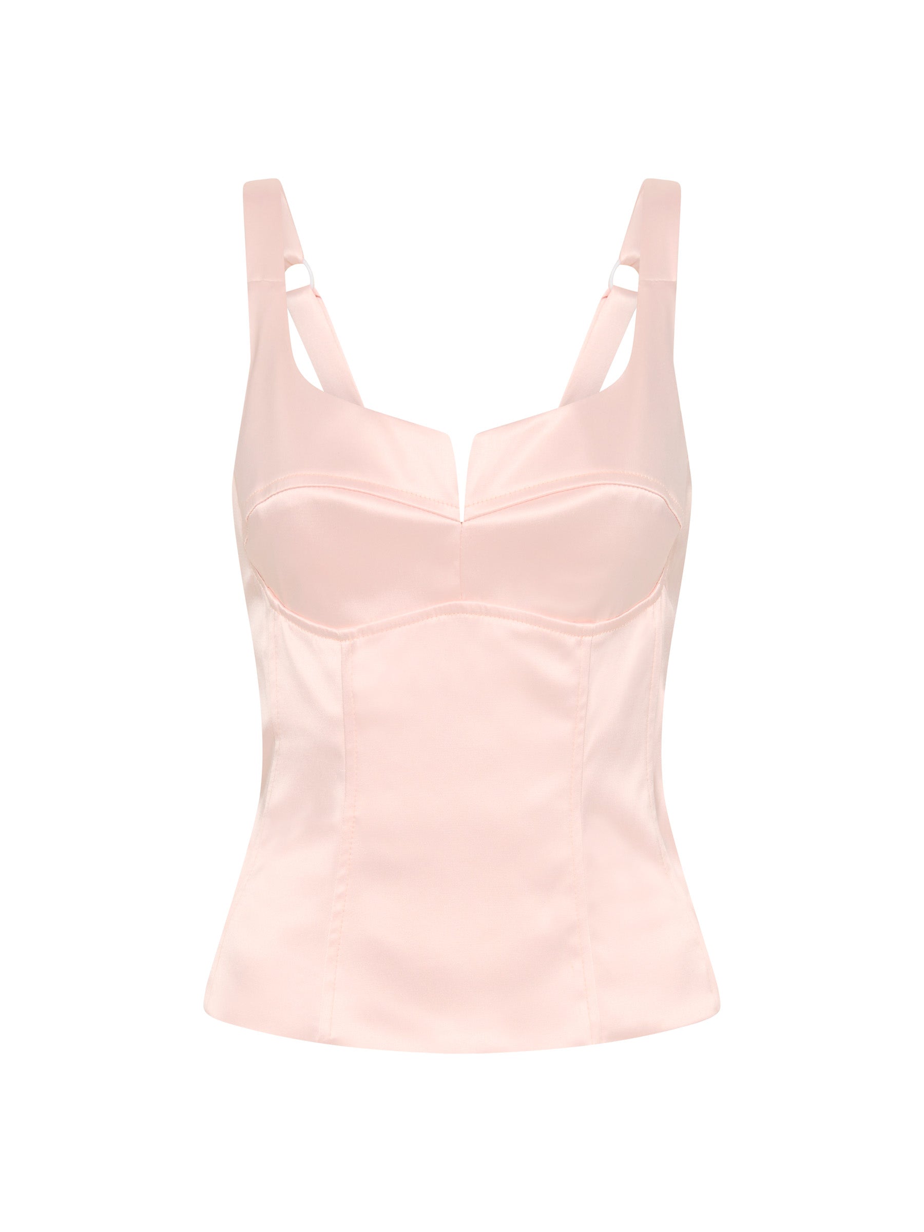 Amelia Bustier - Powder Pink (Size 10 + 12 Only)