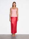 Arlene Skirt - Strawberry Red