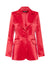 Arlene Blazer - Strawberry Red