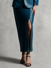 Arlene Skirt - Deep Aqua