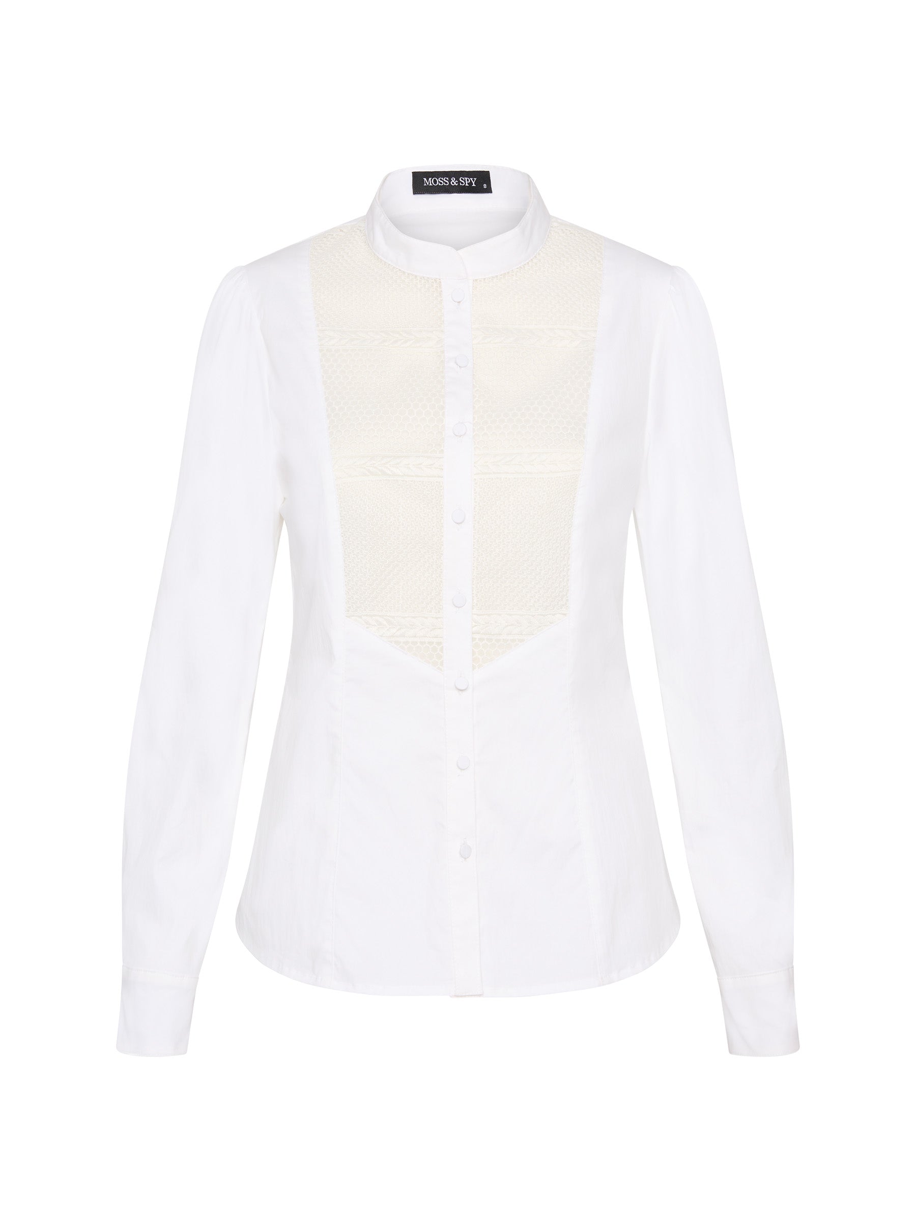 Bonnie LS Shirt - White