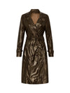 Bronze Leather Trench (Size 8 + 10 Only)
