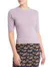 Cashmere Tee in Lilac (Large Only)